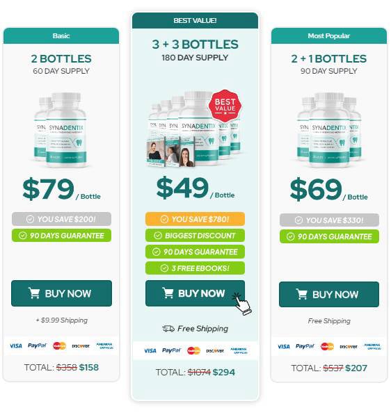 3 Days Synadentix Offer